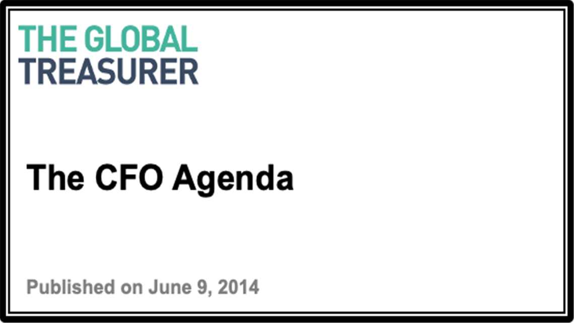 The CFO Agenda