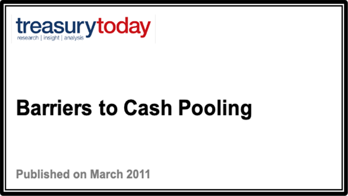 Barriers to Cash Pooling